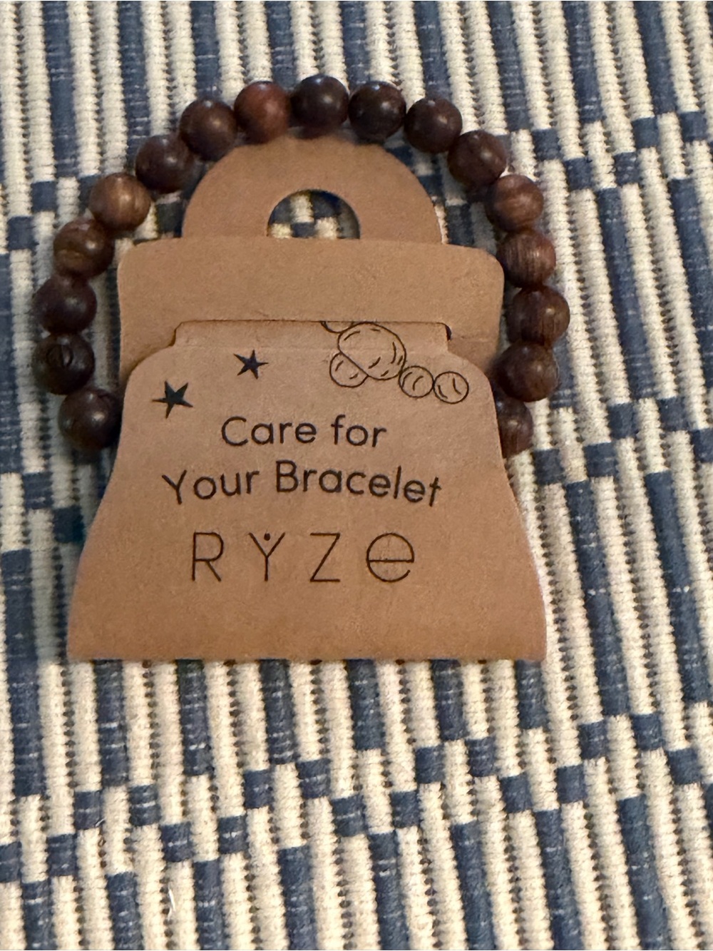 Ryze Wooden Beaded Bracelet